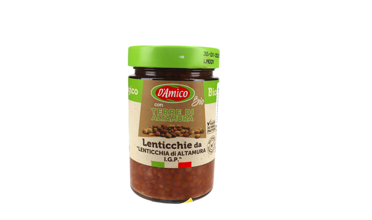 D'AMICO LENTEJAS DE ALTAMURA 310 GR LATA
