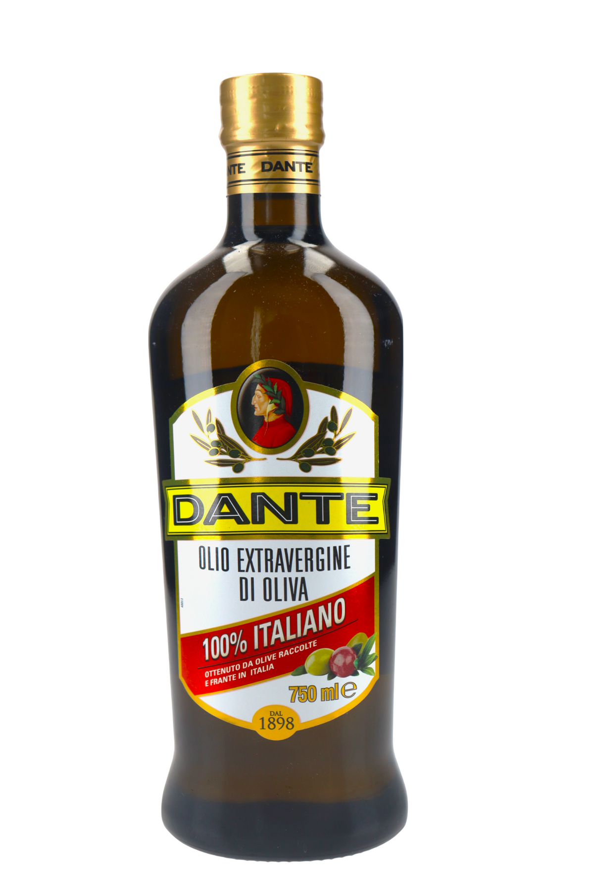 DANTE ACEITE DE OLIVA EXTRA VIRGEN 100% ITALIANO 750 ML