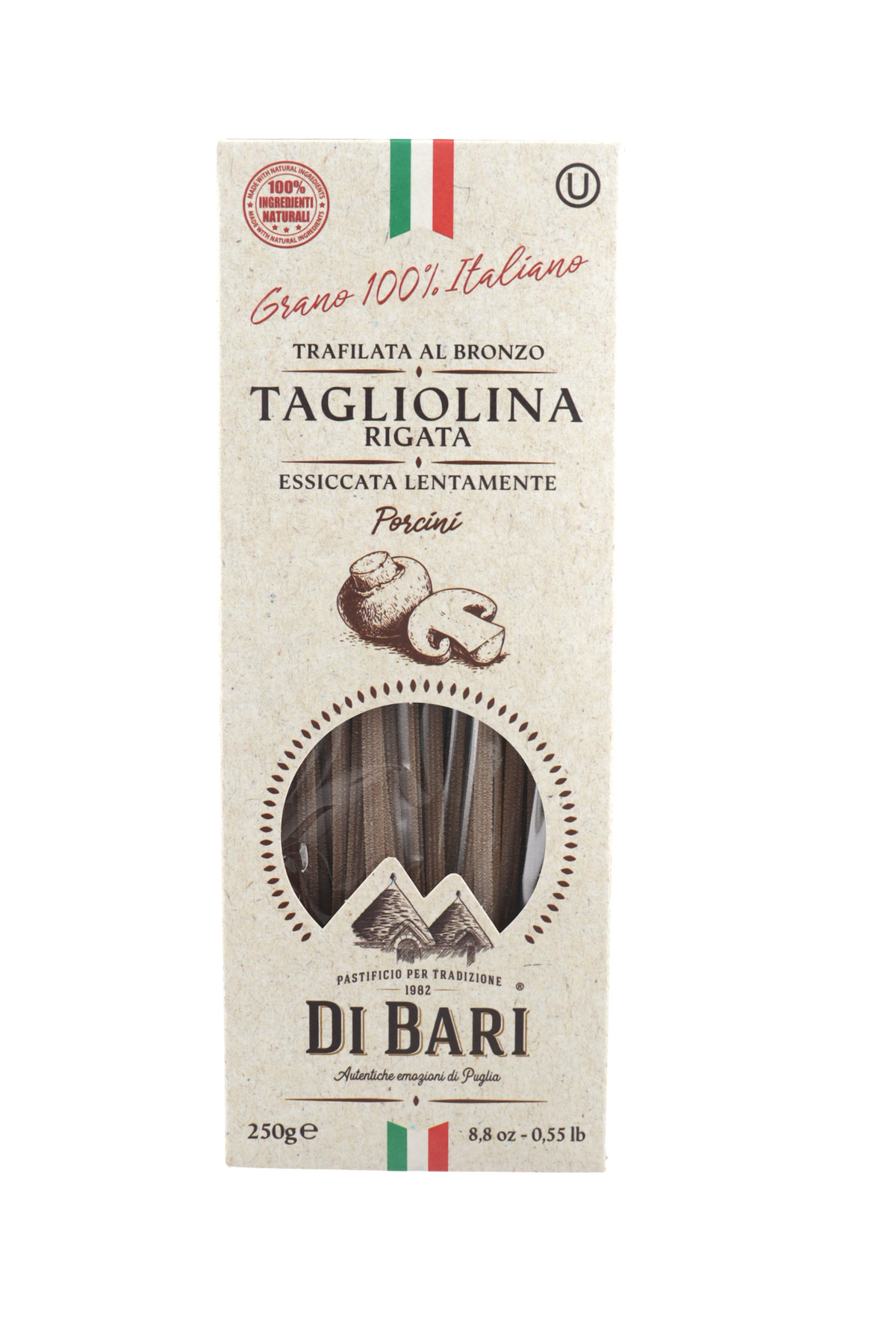 DI BARI PASTA TAGLIOLINA HONGO PORCINI 250 GR
