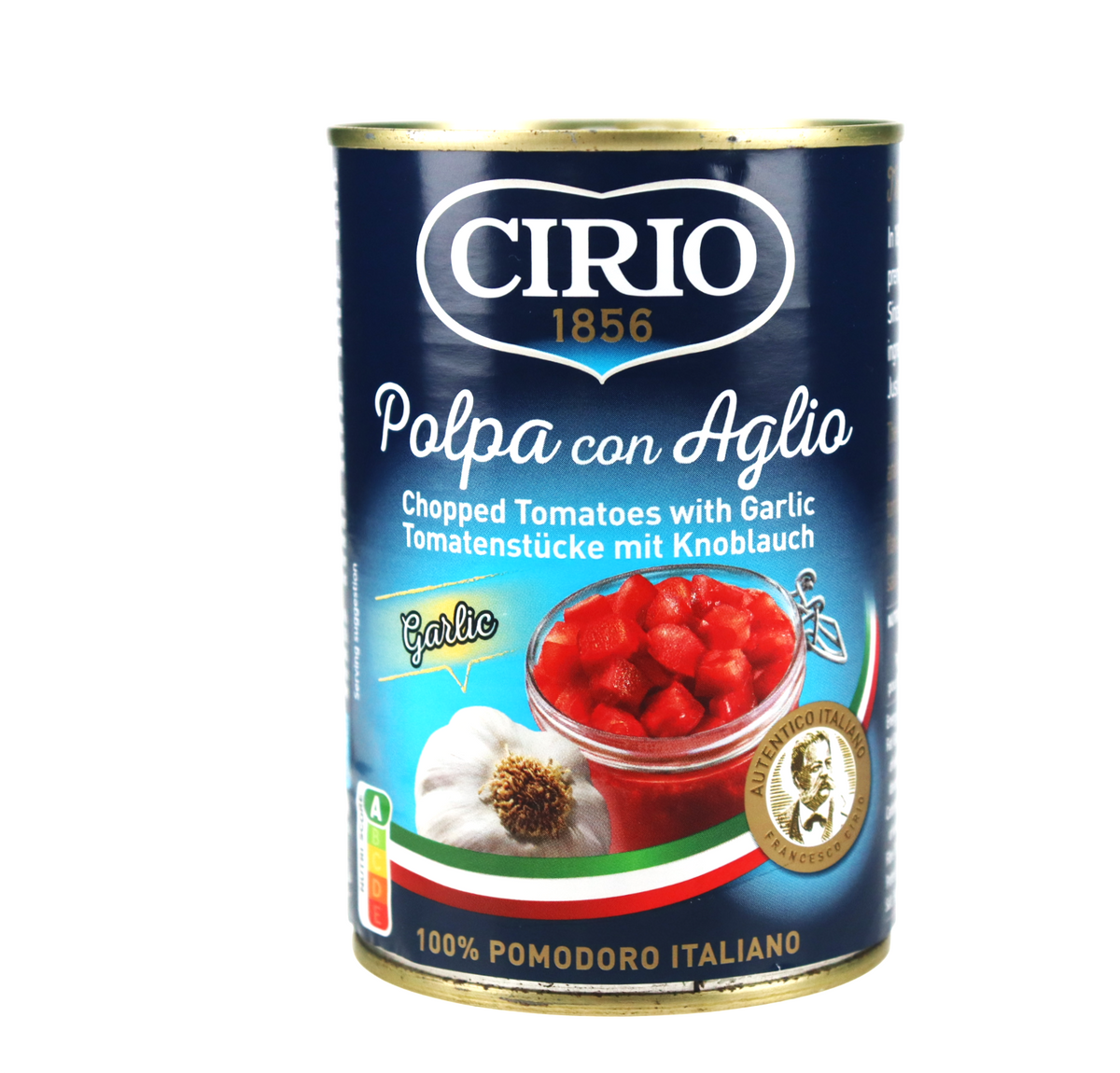 CIRIO TOMATES TRITURADOS CON AJO 400 GRS