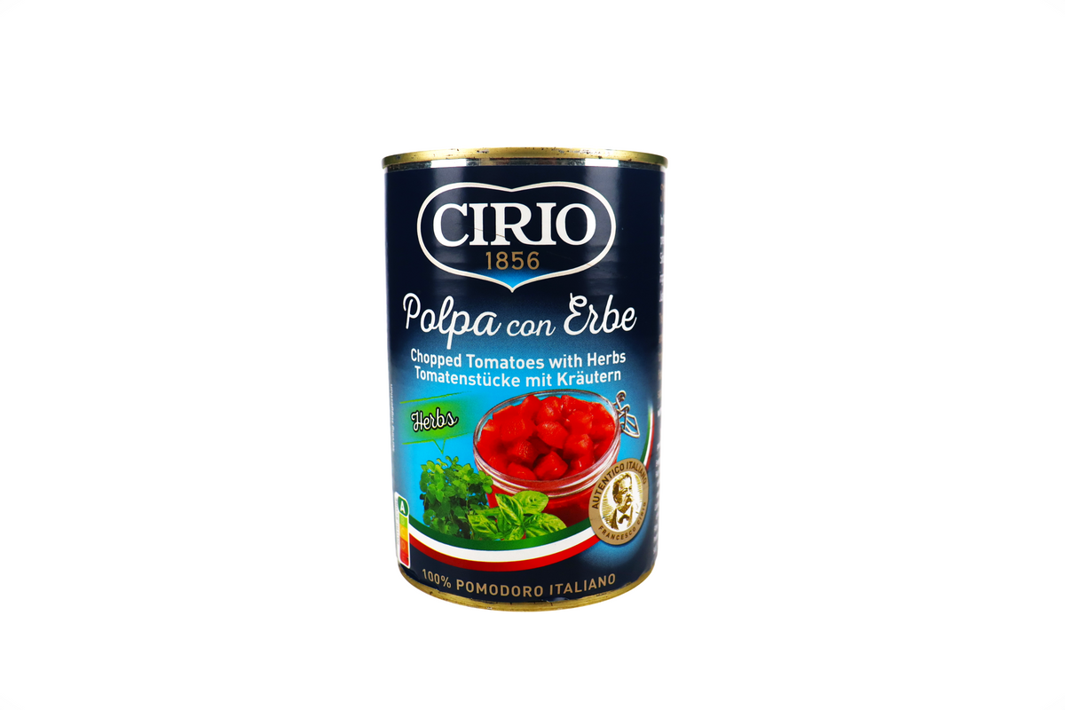 CIRIO TOMATES TRITURADOS CON HIERBAS 400 GRS