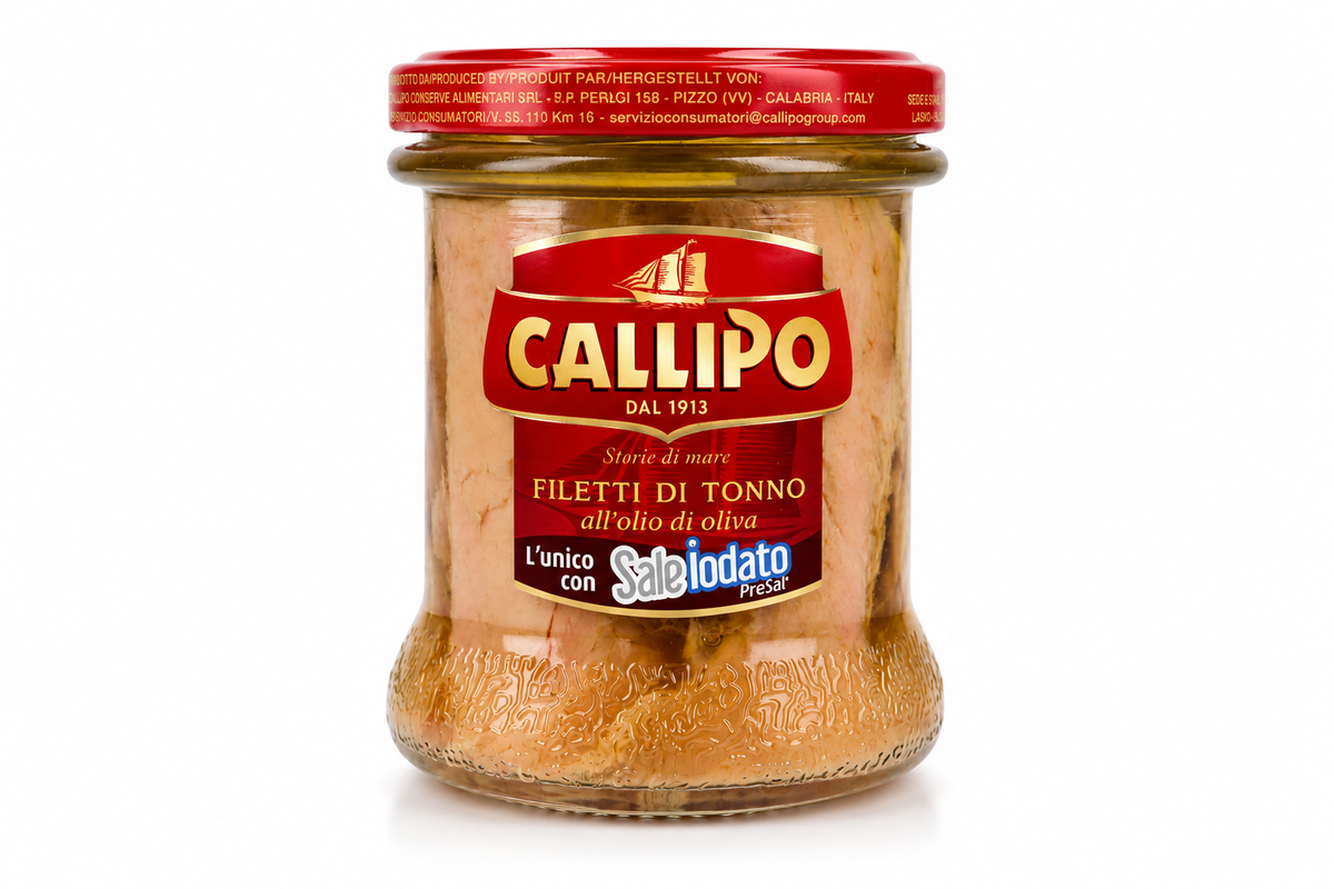 CALLIPO FILETE DE ATUN EN ACEITE DE OLIVA 170 GR