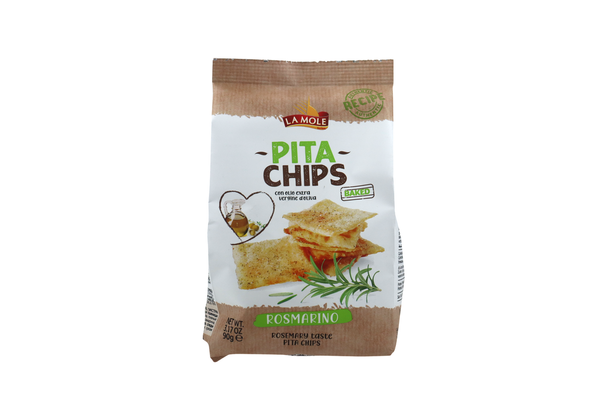 LA MOLE PITA CHIPS SABOR ROSMARINADO 90 GR