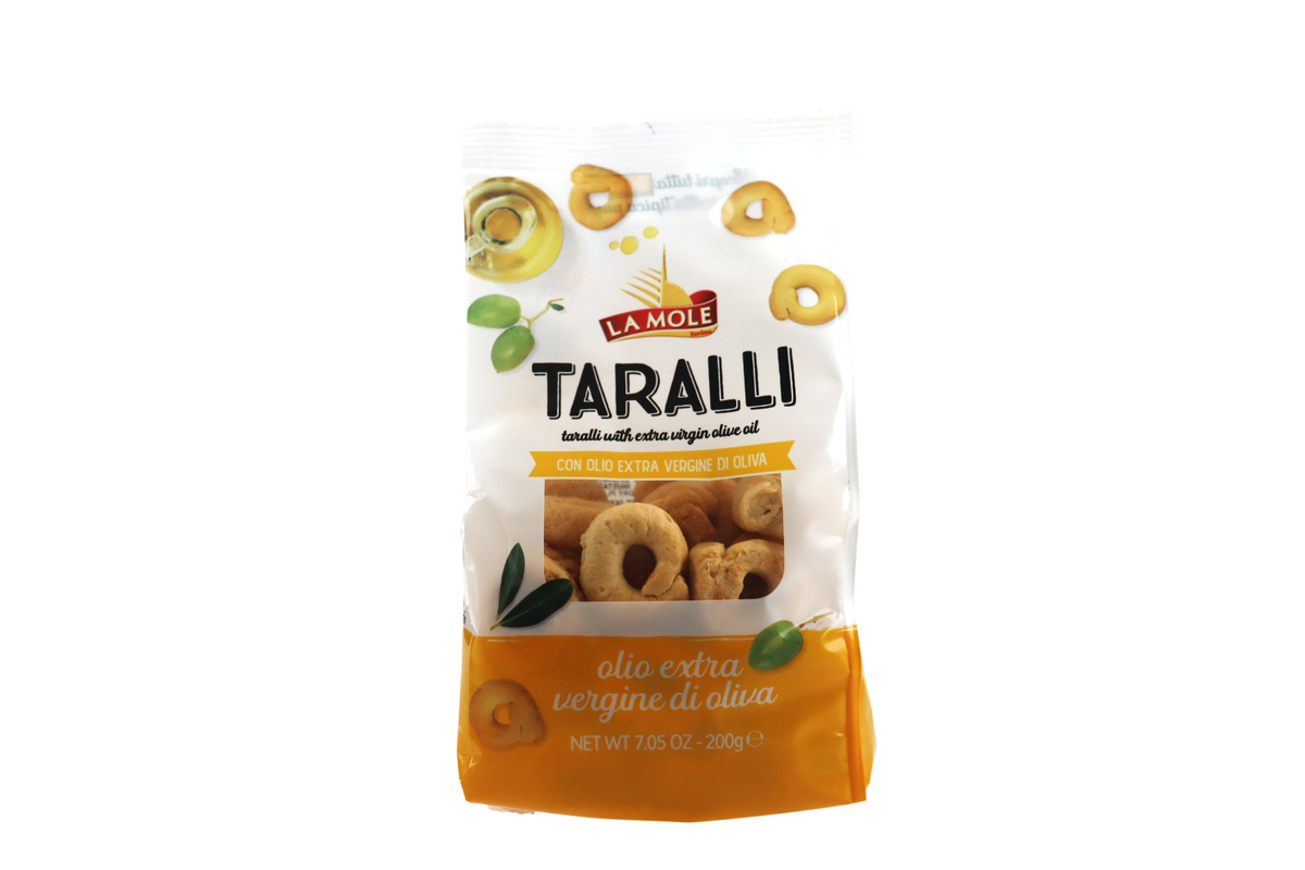 LA MOLE TARALLI C/ ACEITE DE OLIVA 200 GR