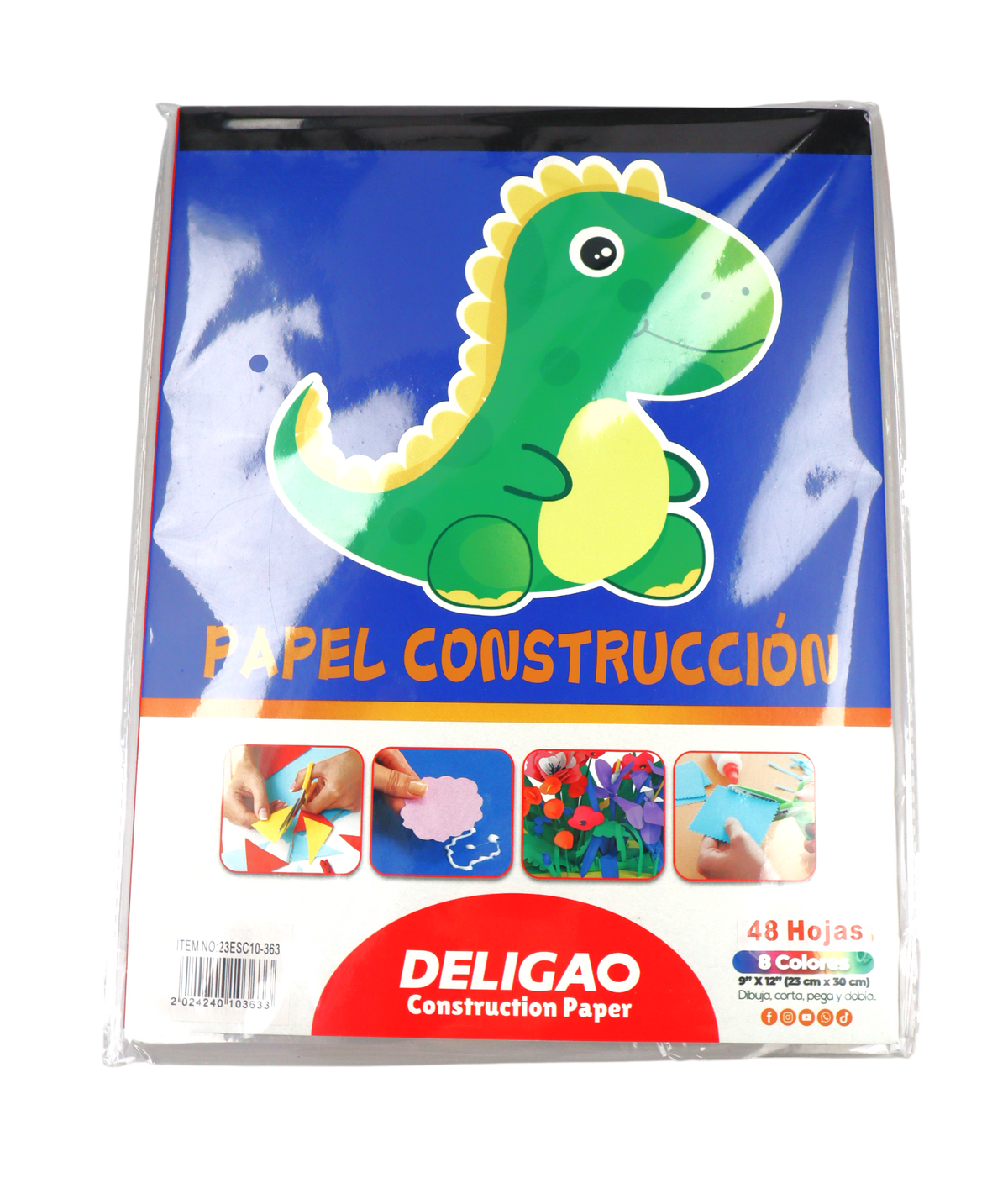 PAPEL DE CONSTRUCCIÃ“N, A4, 48 hojas  50/1
