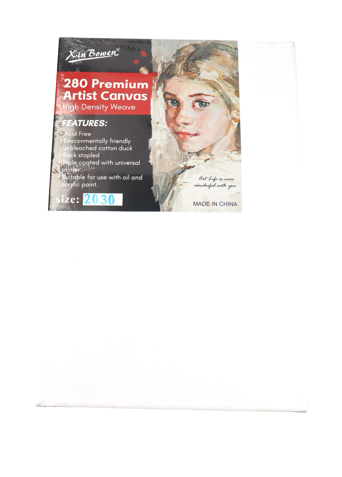 CANVA P/PINTAR 25X30cm C 80 UN