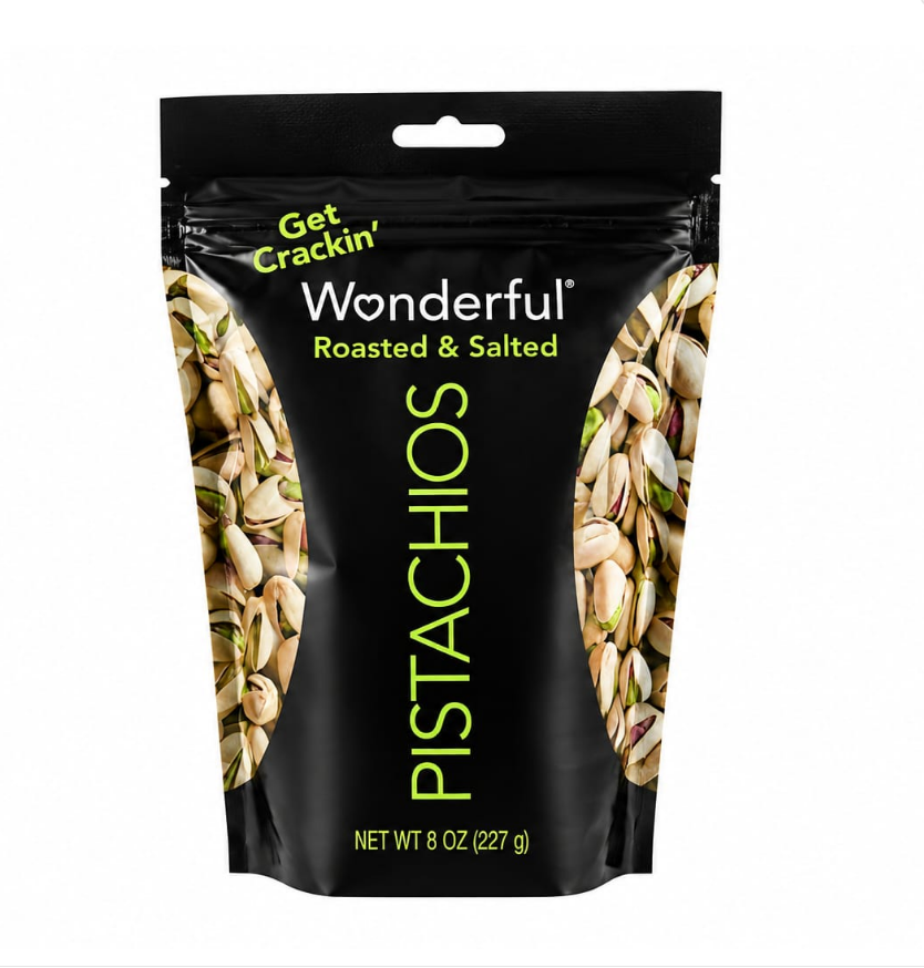 WONDERFUL  PISTACHIOS RSTD SALTED 8 OZ