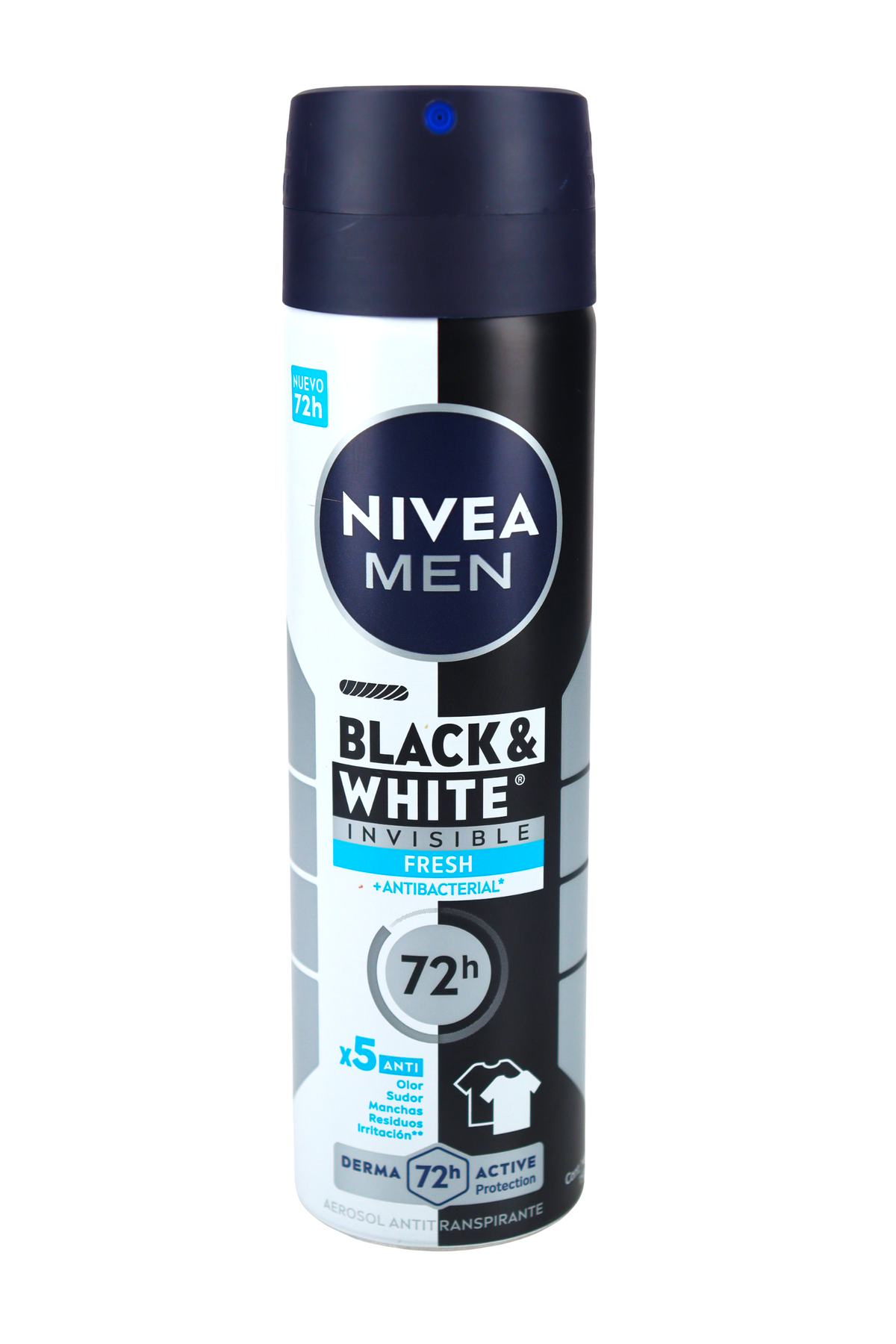 NIVEA DEO SPRAY BLACK & WHITE INVISIBLE FRESH MEN 150 ML