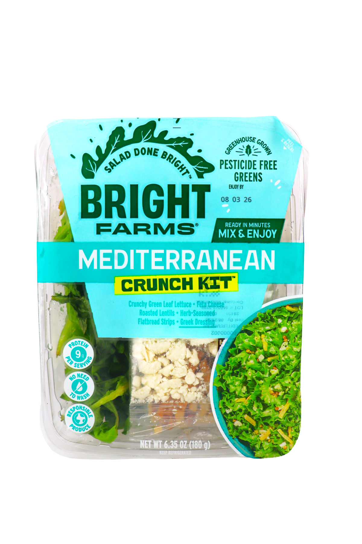 BRIGHTFARMS MEDITERREAN CRUNCH KIT 6/6.35 OZ