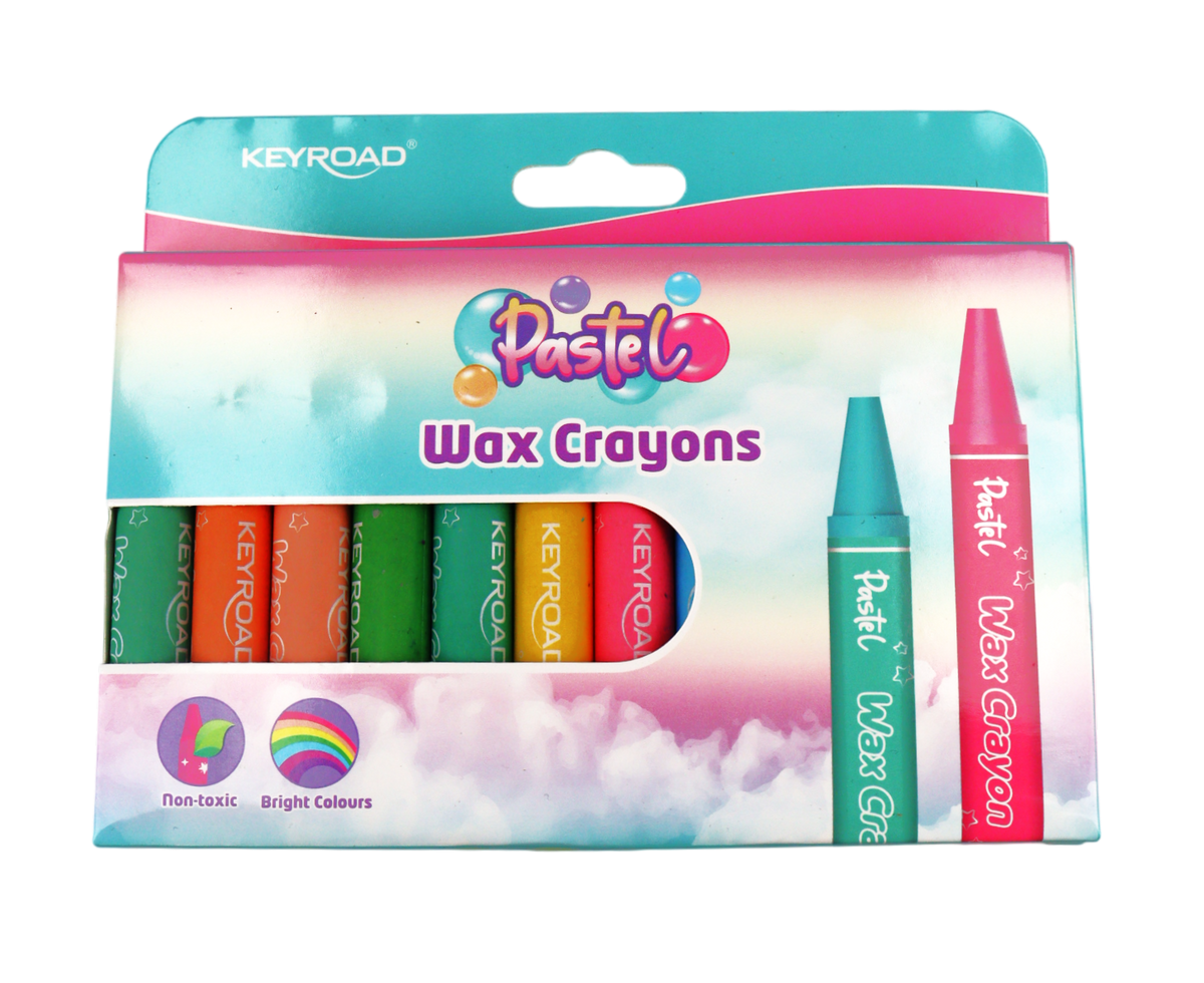 CRAYON DE CERA EXTRA JUMBO, PASTEL, 14 MM, EST. X12 UNIDADESÂ»