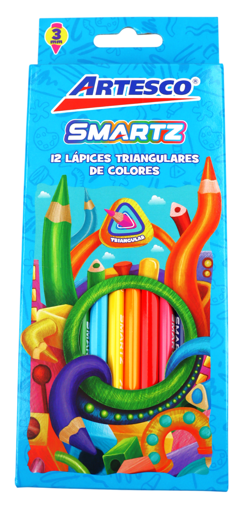 JUEGO LAPICES COLORES ECO 12/1 LARGO