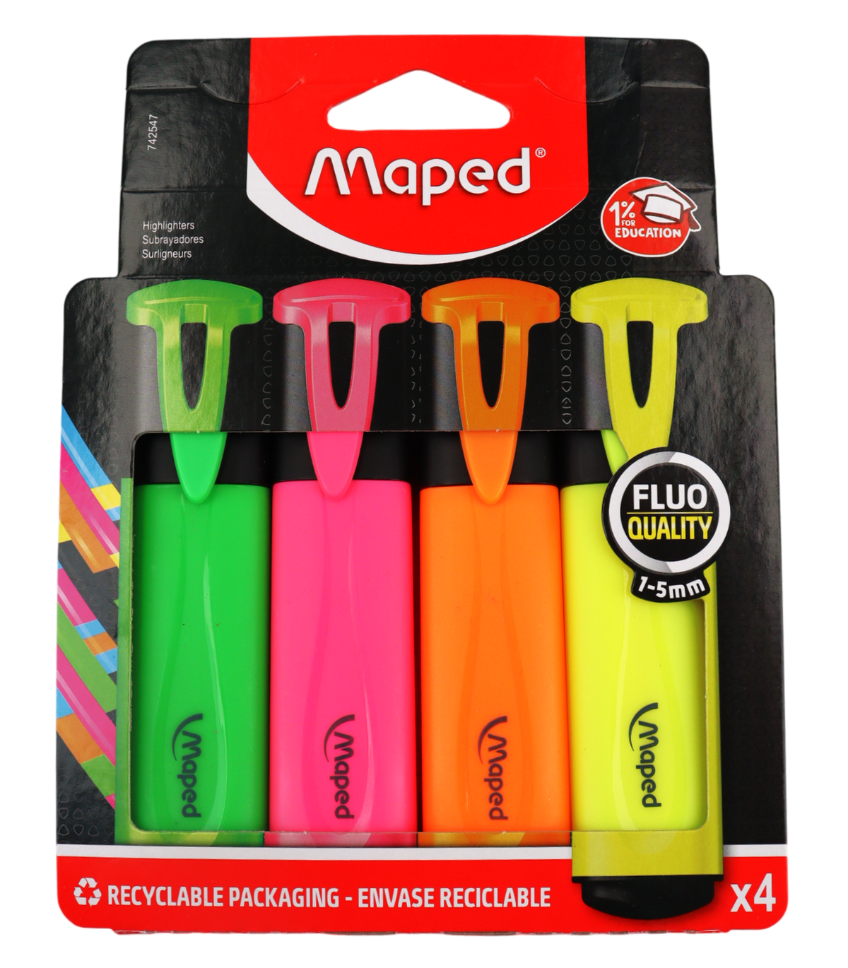 JUEGOS DE RESALTADORES FLUOPEPS 4/1