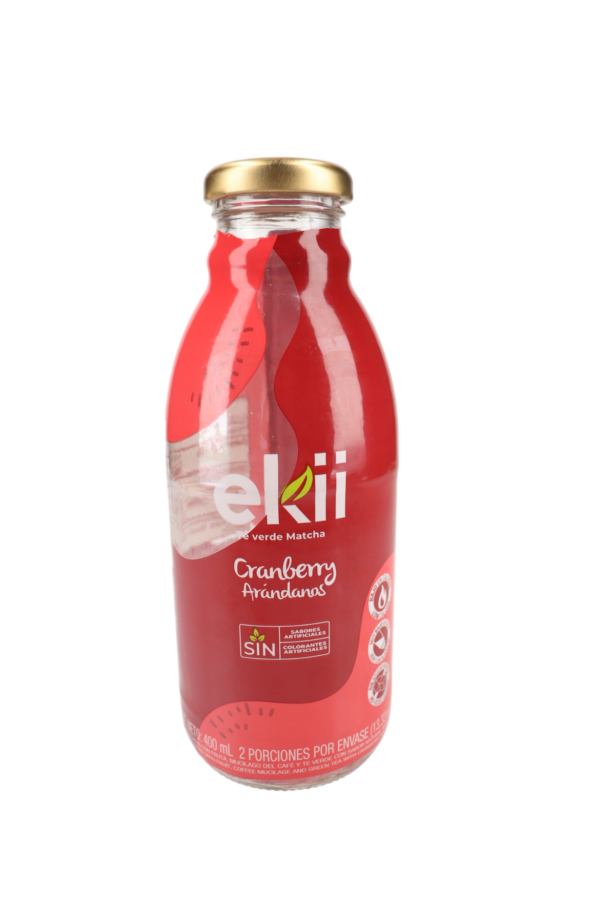 EKII TE VERDE MATCHA SABOR ARANDANOS 400 ML