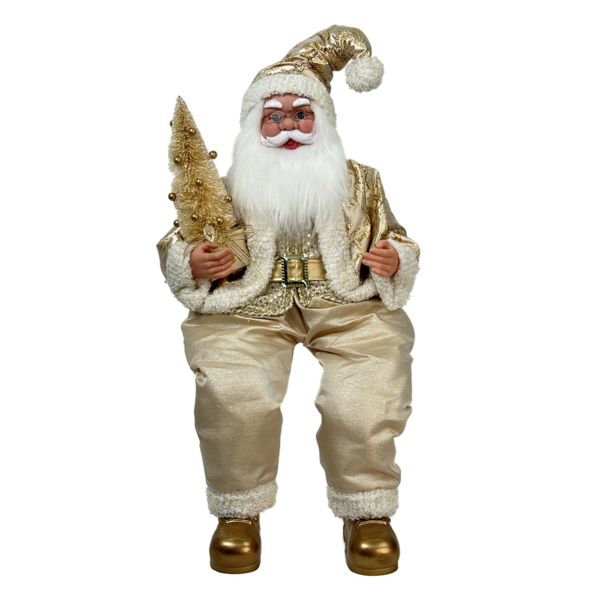 SANTA C/MUSC/MOV 30X25X66CM