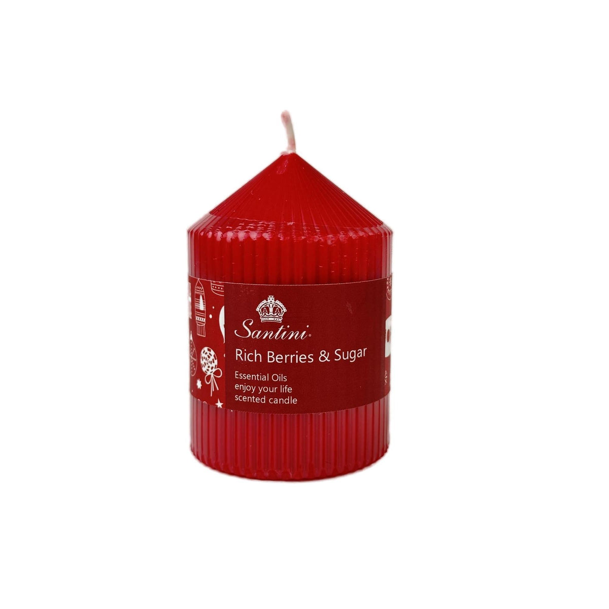 VELA DE PILAR AROMATICA 7X7X10