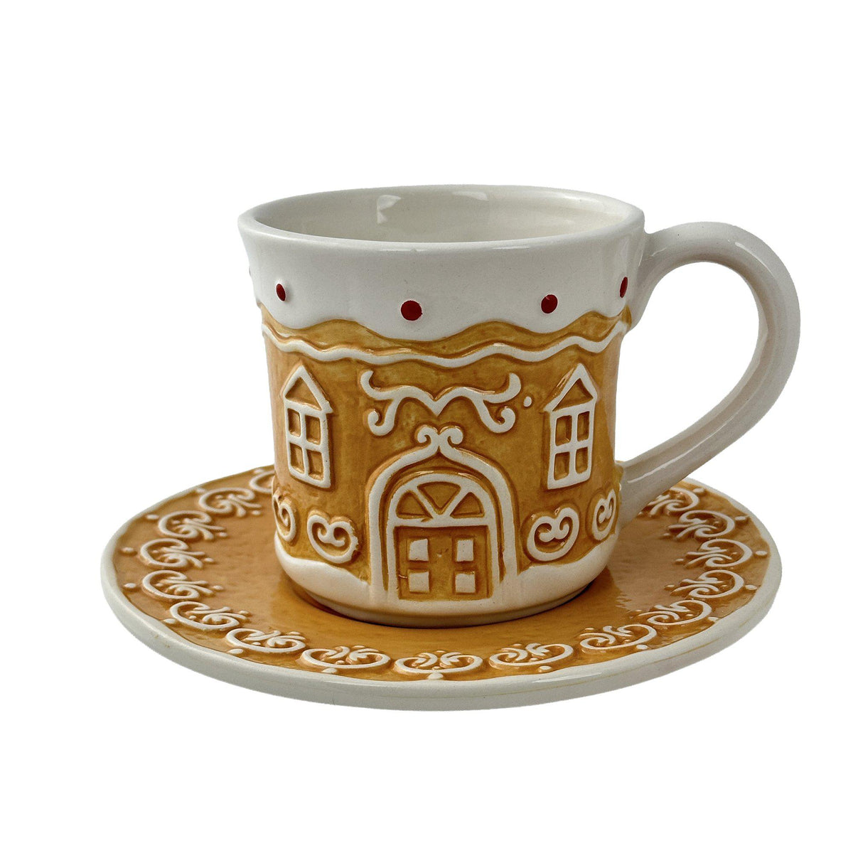 JG TAZA CON PLATITO 2PZ 350ML