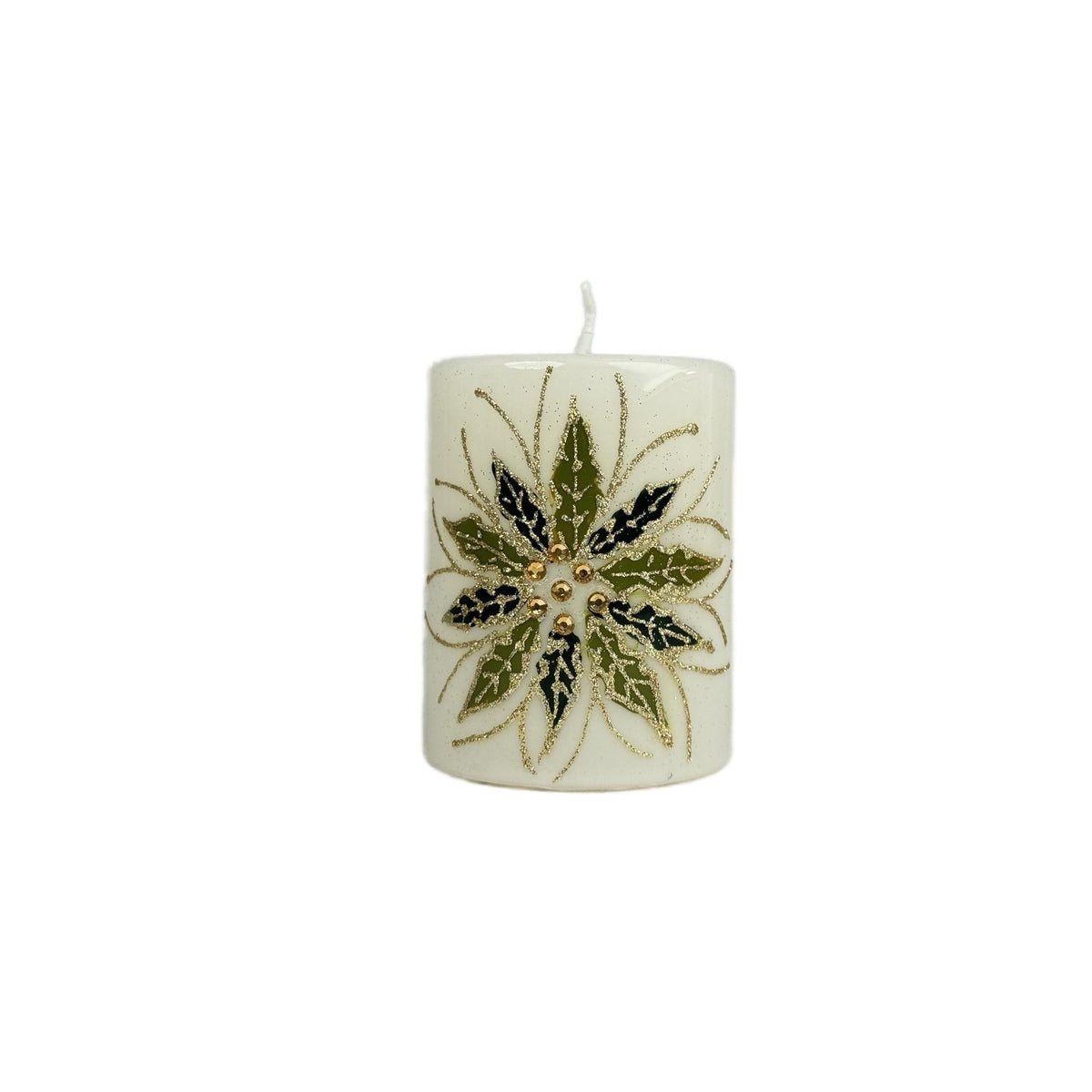VELA DECOR 9CM 7.3X7.3X9.4CM