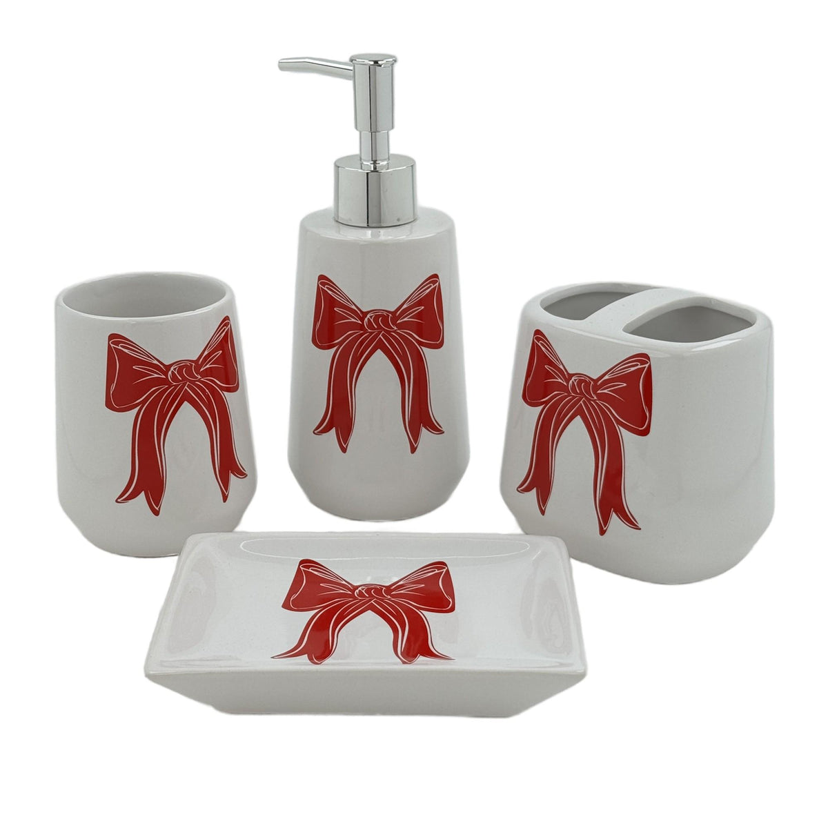JG ACCESORIOS P/BANO 4PZS