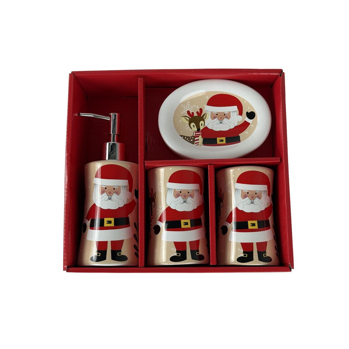 JG ACCESORIOS P/BANO 4PZS