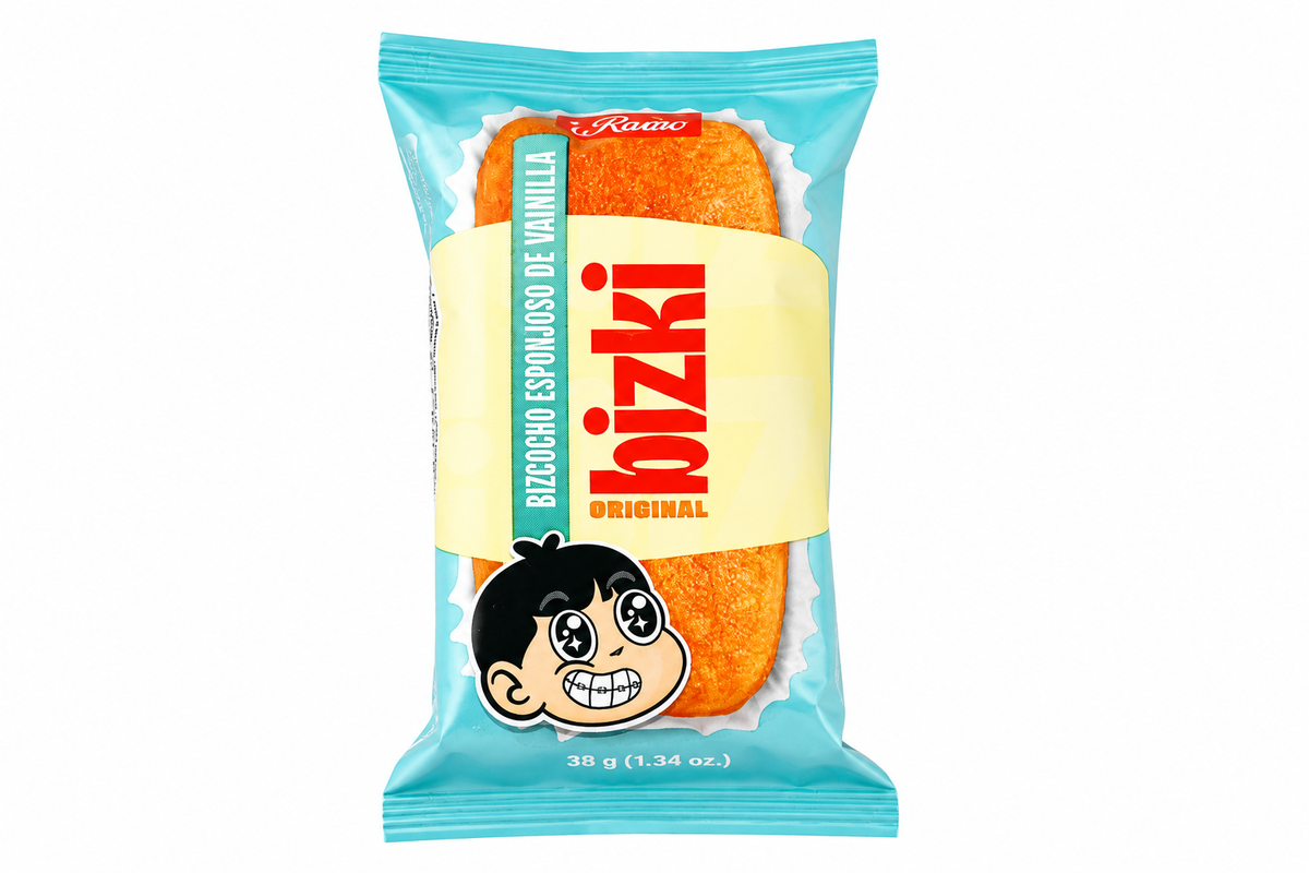 BIZKI ORIGINAL BIZCOCHO DE VAINILLA 38 GR