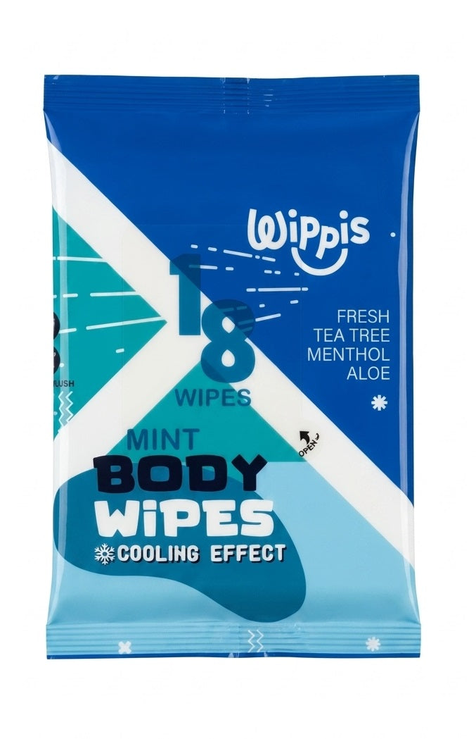 WIPPIS TOALLAS HUMEDAS REFRESH SPORT BODY 18 UND