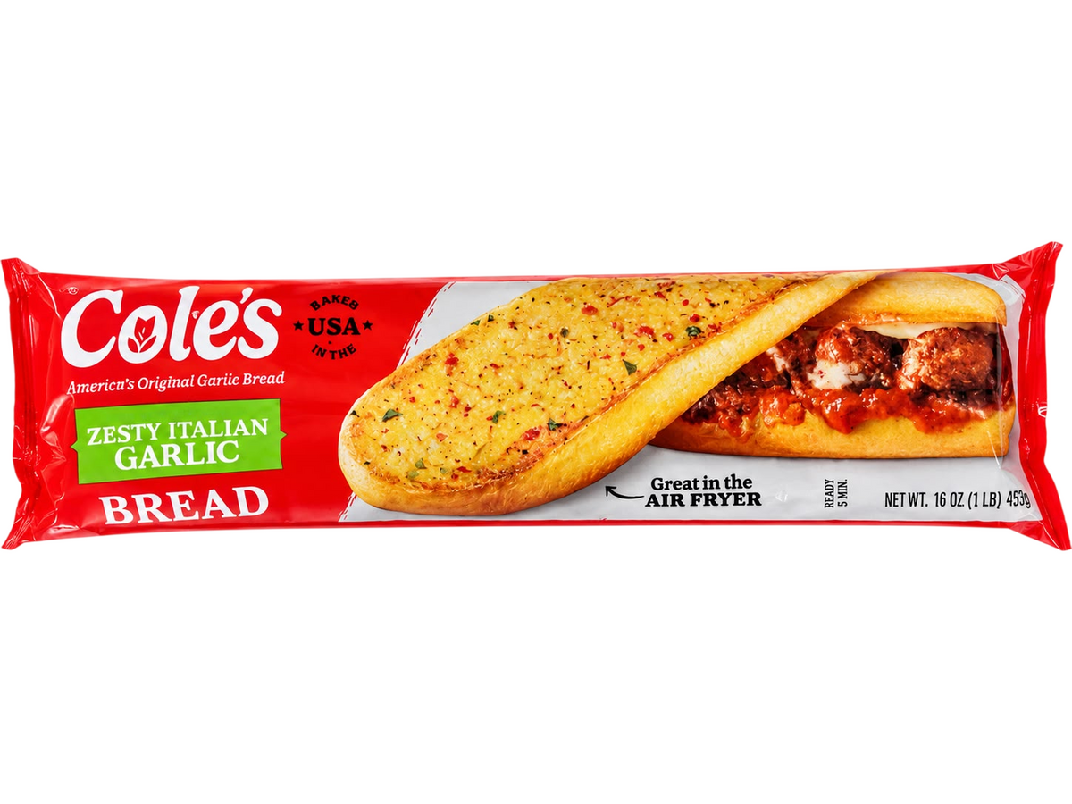 COLE'S ZESTY GARLIC BREAD 16 OZ
