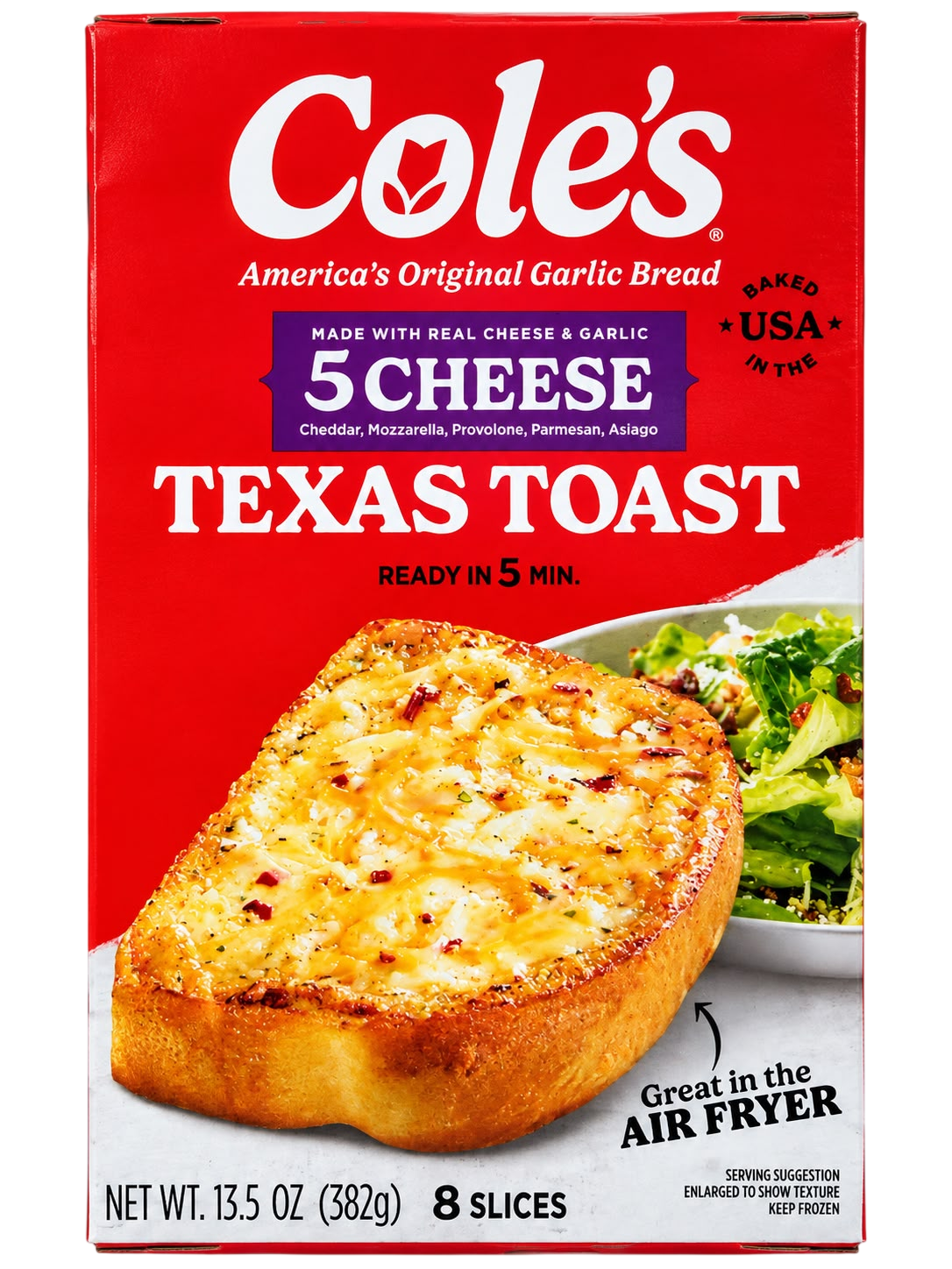 COLE'S FIVE CHEESE TEXAS TOAST 13.5 OZ