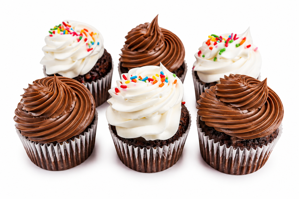 BIZCOCHITOS DECORADOS CON CREMA 6 UND