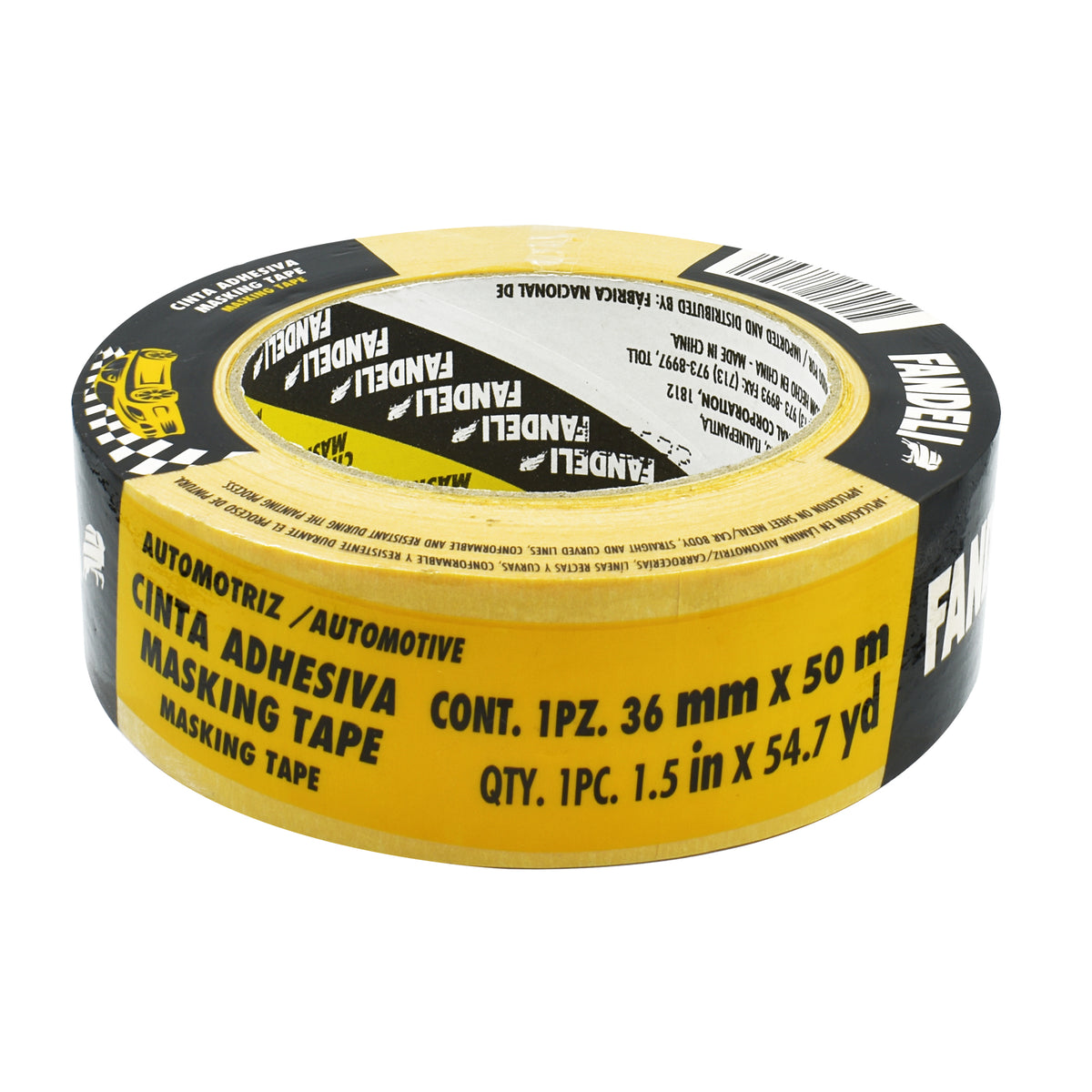 MASKING TAPE AUTOMOTRIZ 1 1/2 " FANDELI