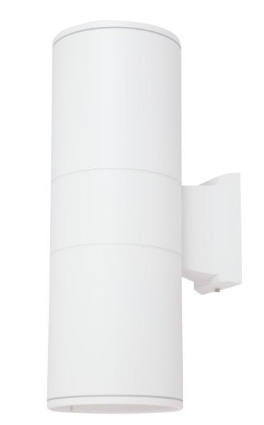 LAMP.PARED EXTERIOR BLANCA DOBLE ILUMINACION 2XE27-75W  01664-WH HOME DELIGHT