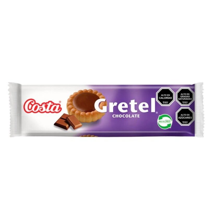 COSTA GALLETAS GRETEL CHOCOLATE 85 GR