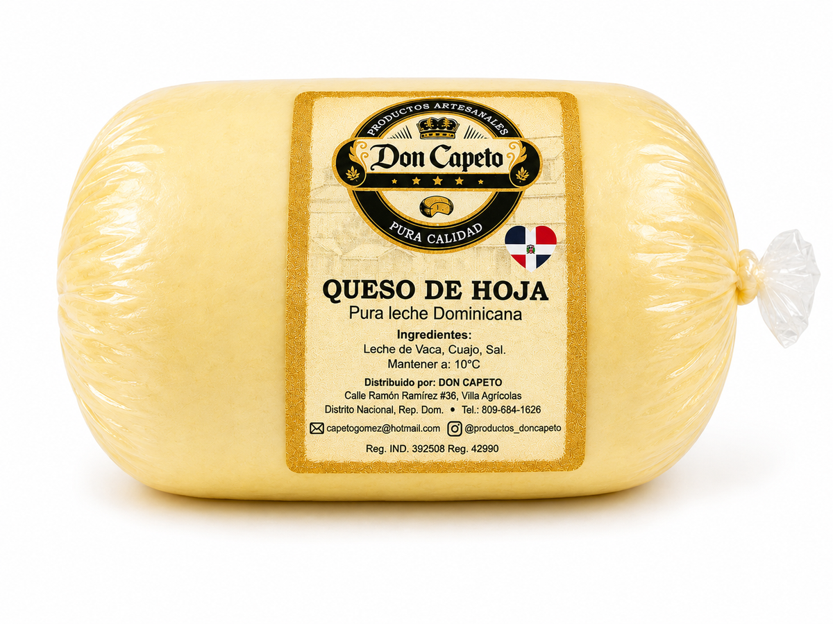 DON CAPETO QUESO DE HOJA
