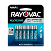 PILA AAA ALCALINA 824-6LA RAYOVAC