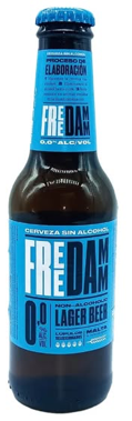 DAMM CERVEZA FREE S/ALCOHOL BOTELLA 250 ML