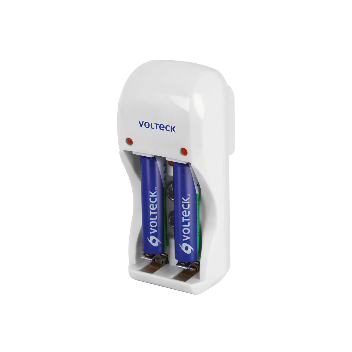 CARGADOR DE PILAS AA AAA Y 9V INCLUYE 2 PILAS AAA VOLTECK