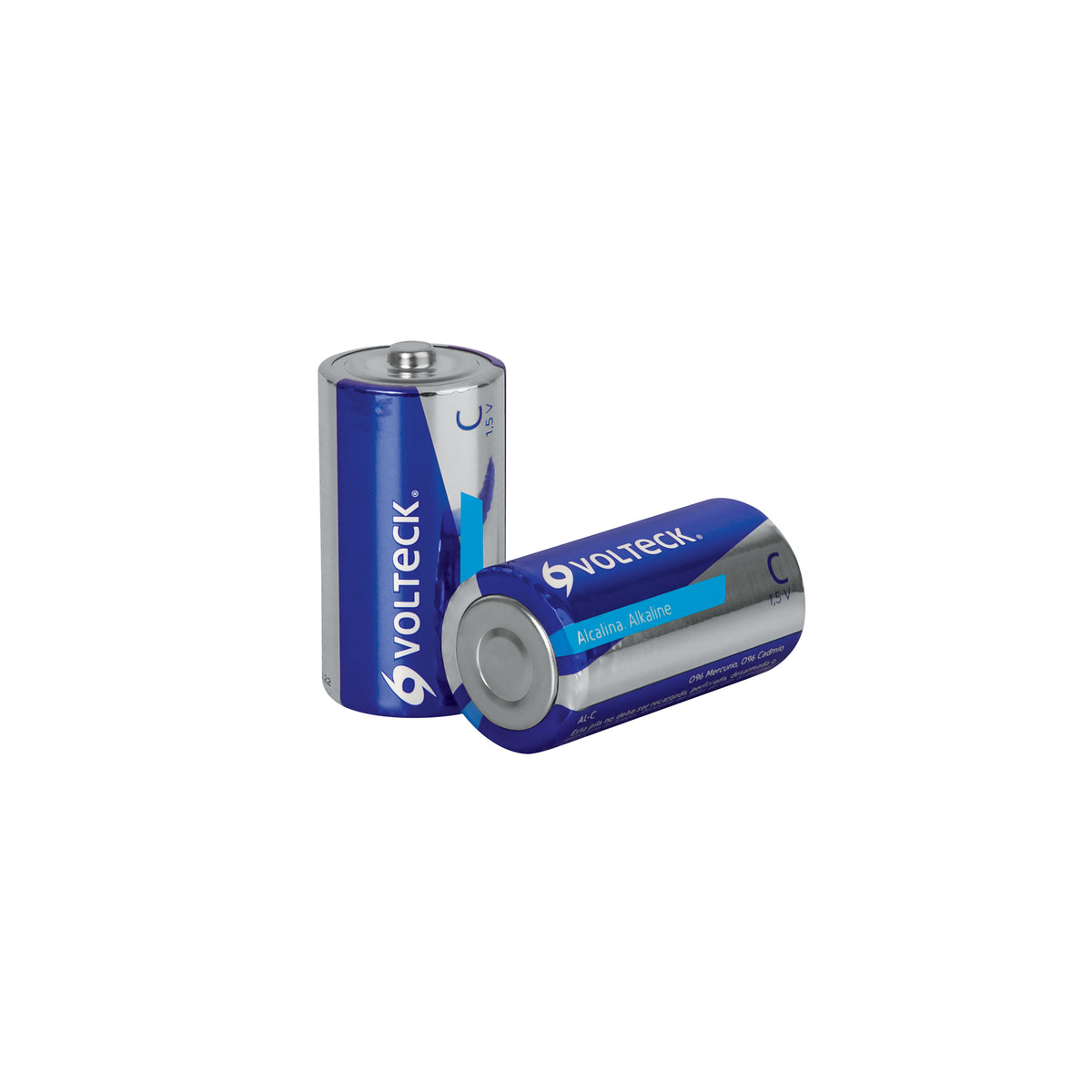 PILA ALCALINA TAMANO C, BLISTER CON 2 VOLTECH