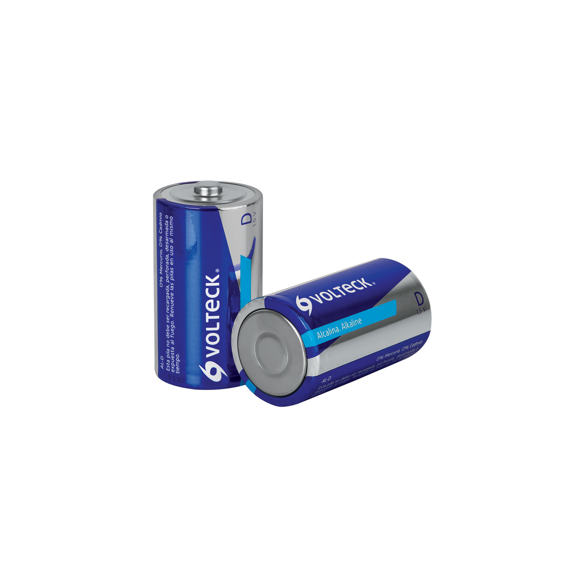 PILA ALCALINA TAMANO D, BLISTER CON 2 VOLTECH