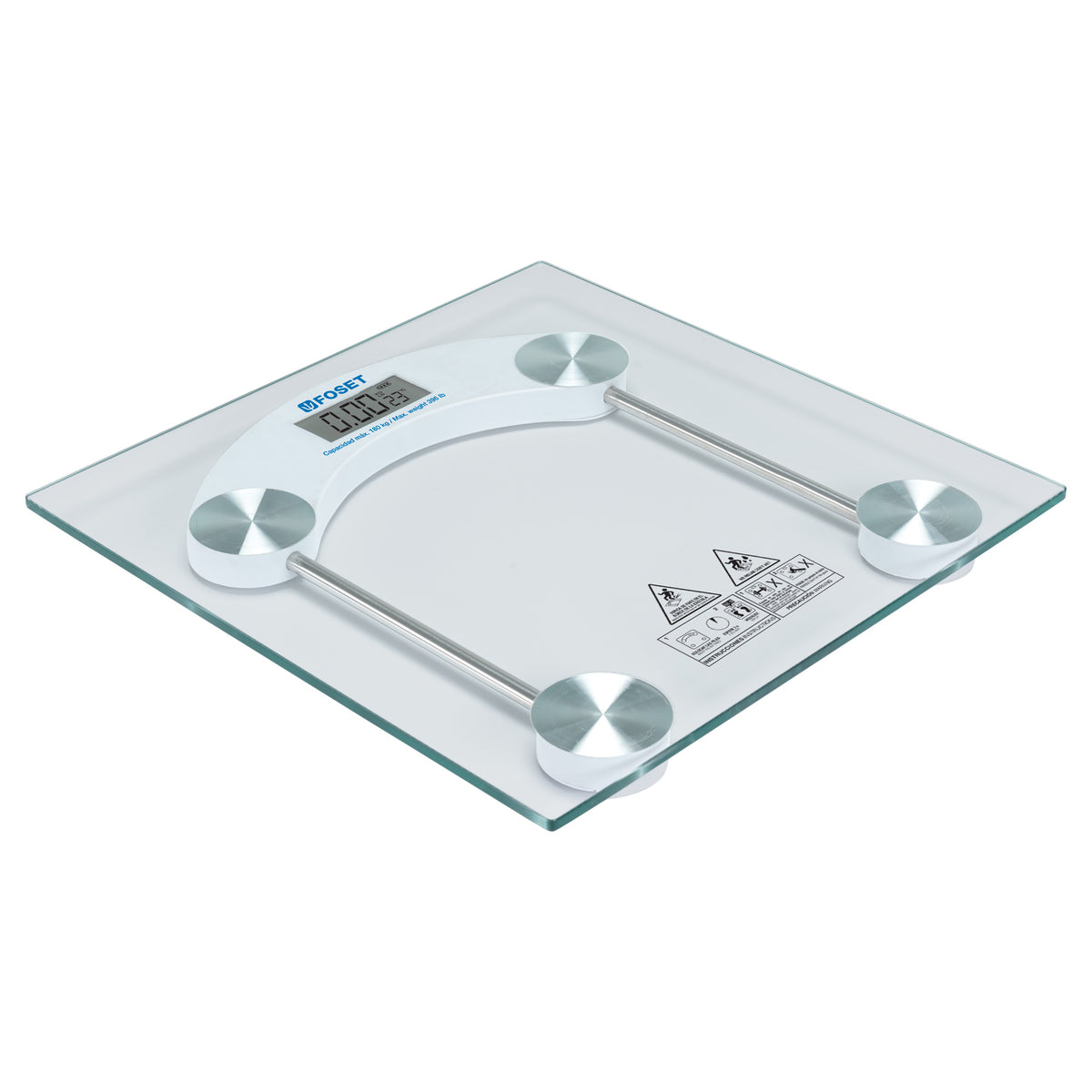 BÁSCULA DIGITAL 180KG PARA BAÑO, BASIC