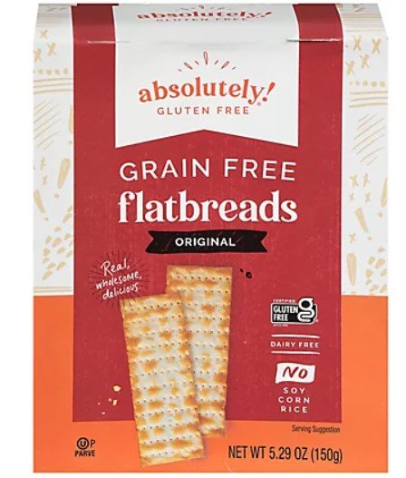 ABSGF FLATBREADS ORIGINAL 5.29 OZ - SUPERMIX