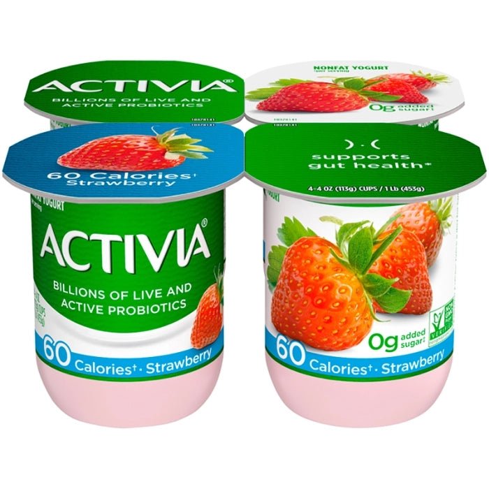 ACTIVIA YOGURT FRESA 4 OZ - SUPERMIX