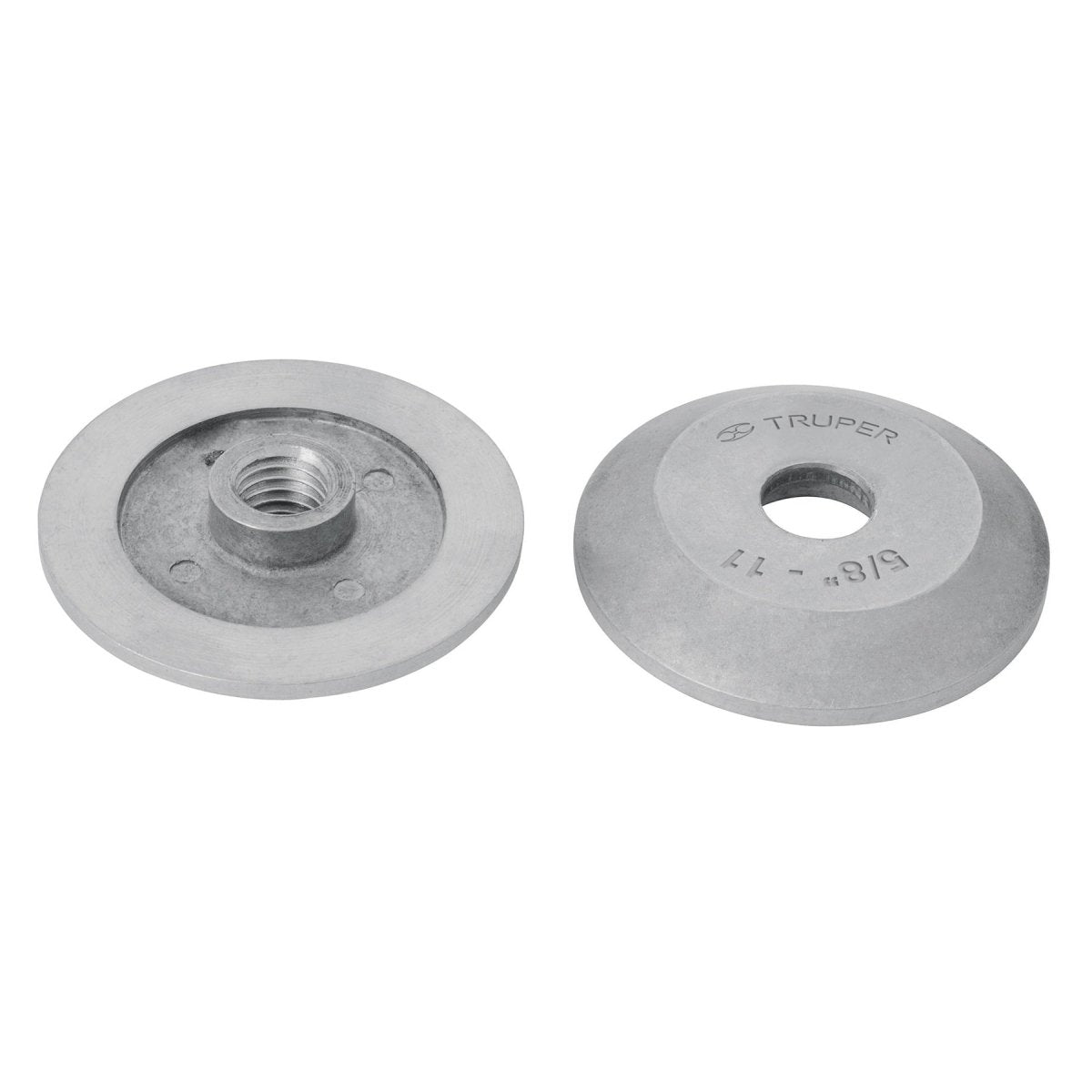 ADAPTADOR PARA DISCO DE CORTE CENTRO PLANO DE 7'' A 9'' ROSCA 5/8 - 11 NC TRUPER - SUPERMIX
