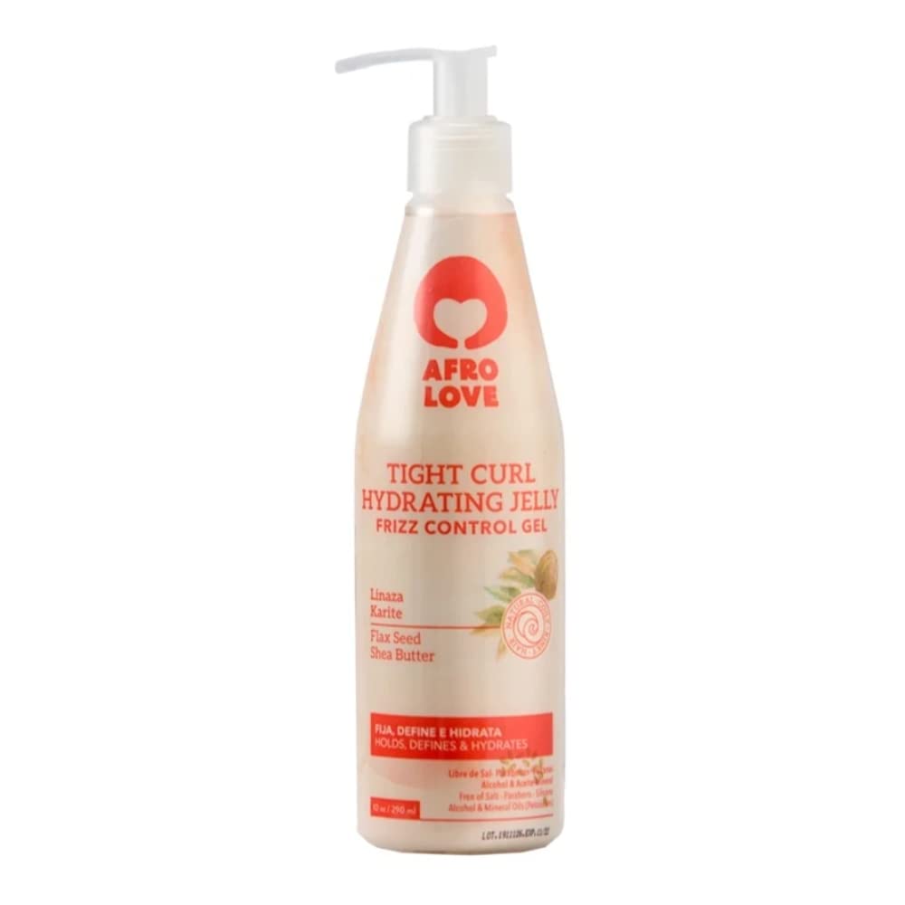 AFRO LOVE HIDRATING JELLY FRIZZ CONTROL GEL TIGHT 16 OZ - SUPERMIX