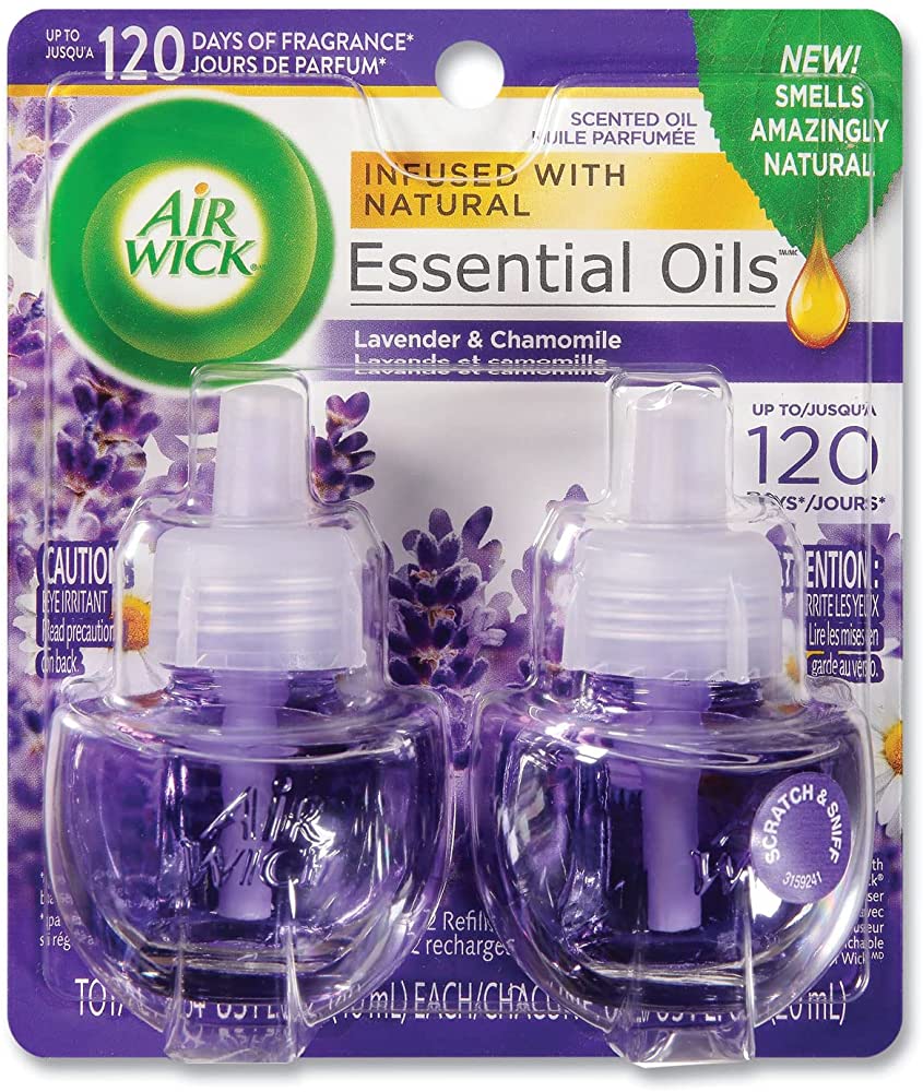 AIR WICK AMBIENTADOR SCENTED OIL TWIN RFL. LAV & CHAMOMILE 0.67 OZ - SUPERMIX