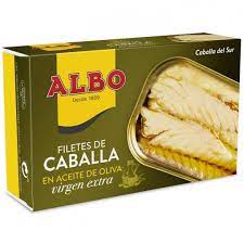 ALBO FILETE DE CABALLA EN ACEITE DE OLIVA 120 GR - SUPERMIX