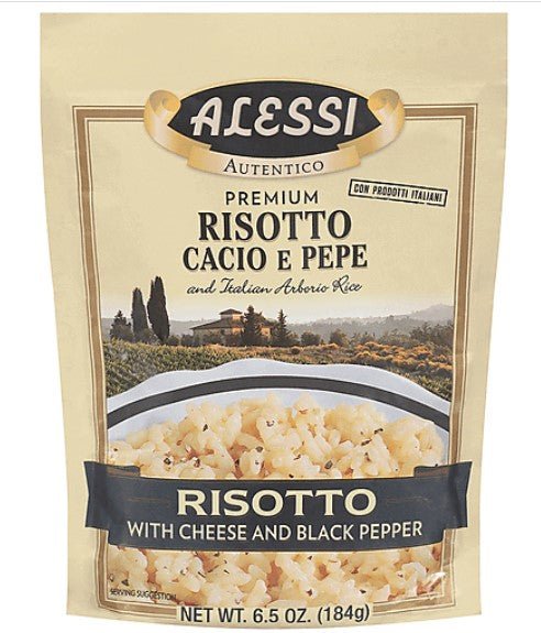 ALESSI RISOTO CHEESE BLCK PEPPER 6.3 OZ - SUPERMIX