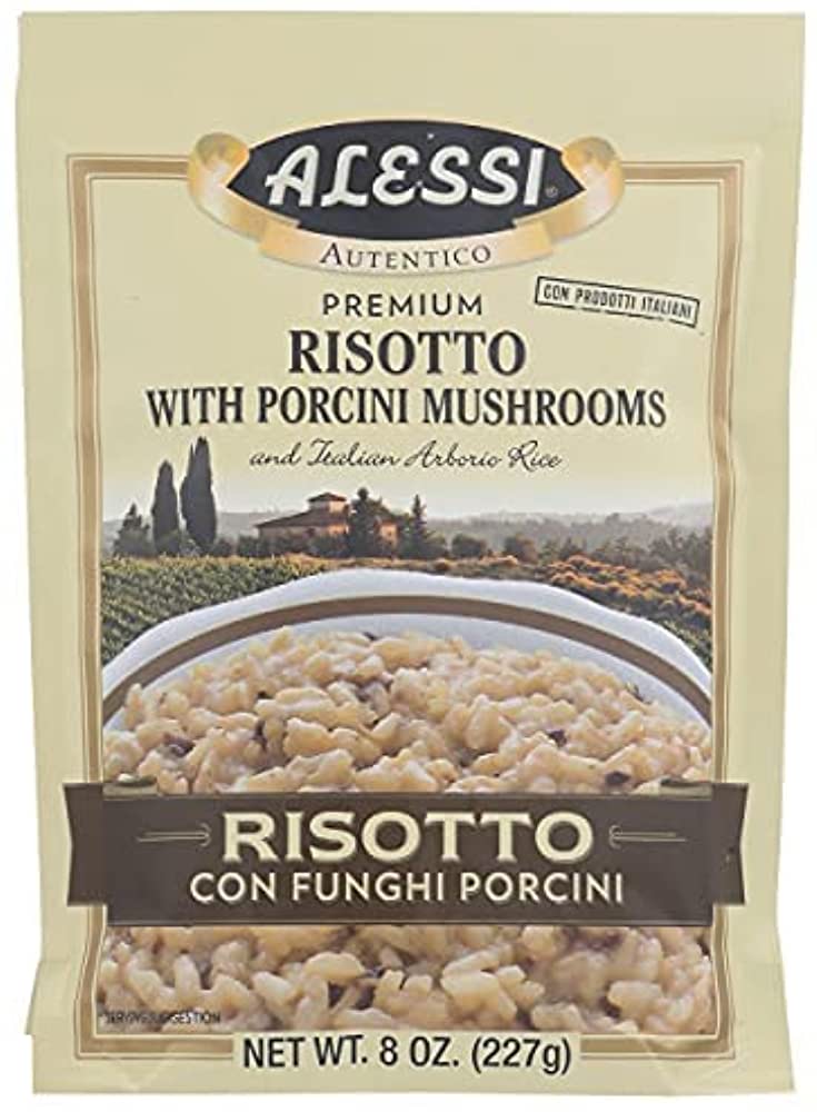 ALESSI RISOTTO AL FUNGHI 8 OZ - SUPERMIX