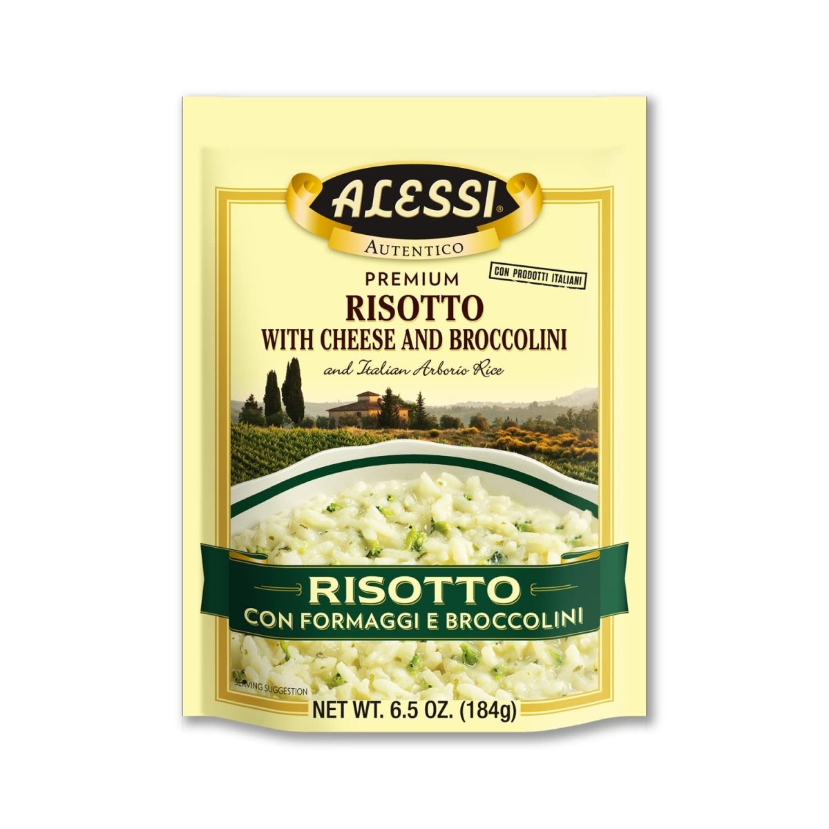 ALESSI RISOTTO CHEESE/BROCCOLINI 6.3 OZ - SUPERMIX