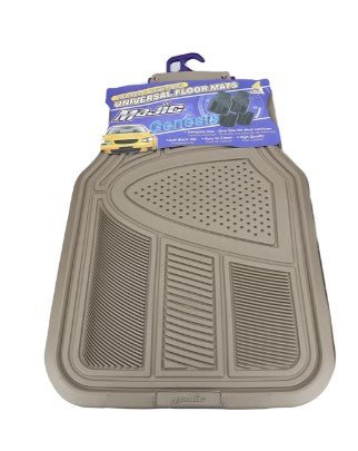 ALFOMBRA MAJIC 4 PCS BEIGE MOD: GENESIS MA - 189 - SUPERMIX