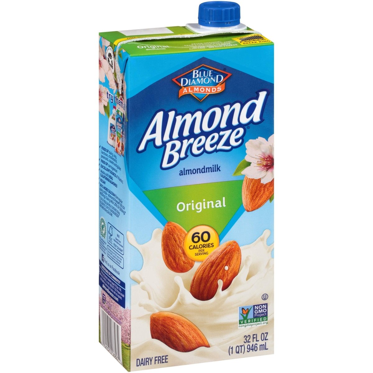ALMOND BREEZE ORIGINAL MILK 32 OZ - SUPERMIX