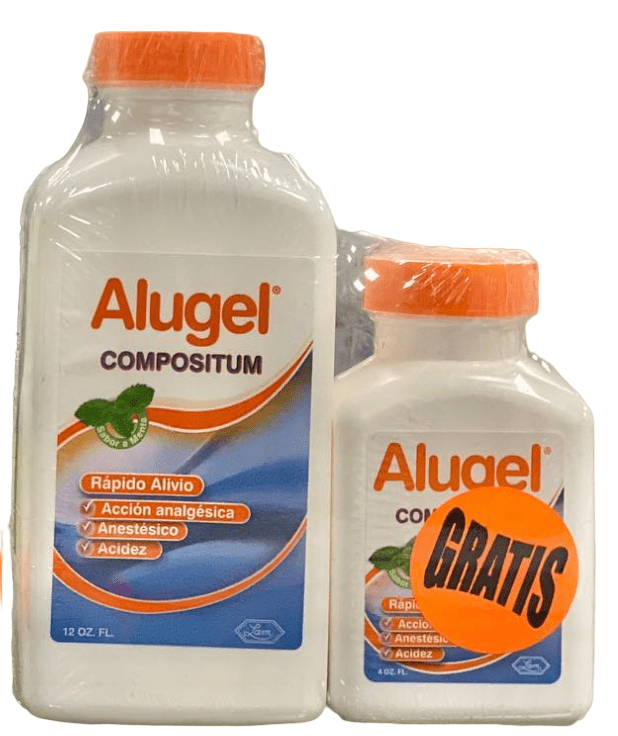 ALUGEL COMPOSITUM F/12 OZ+4 OZ GRATIS - SUPERMIX